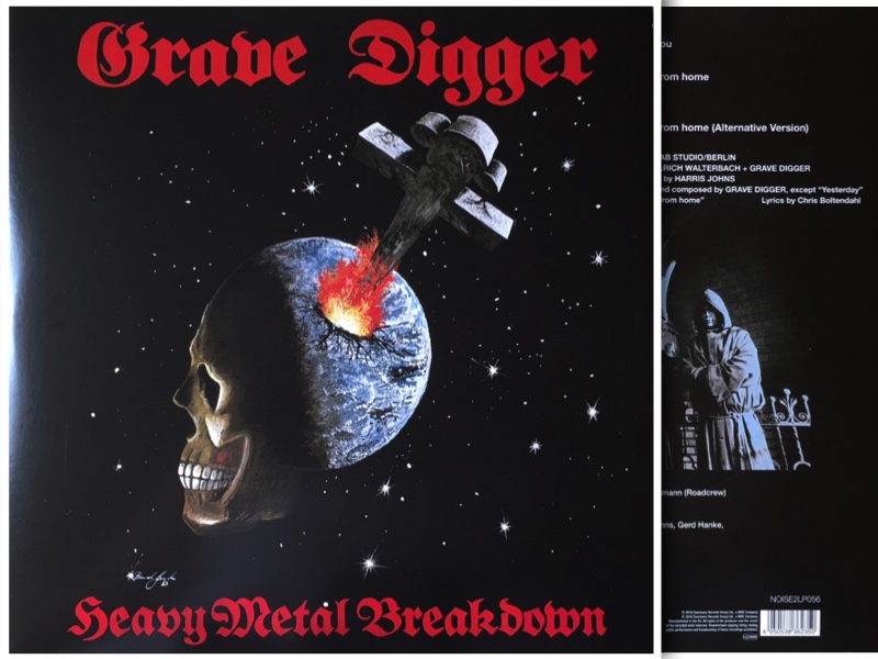LP review GRAVE DIGGER 'Heavy Metal Breakdown' & Witch Hunter