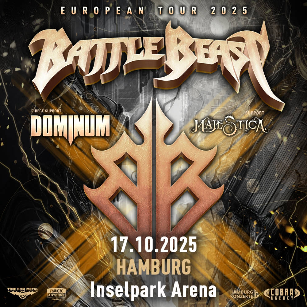 BATTLE BEAST announced European tour 2025 – Markus' Heavy Music Blog