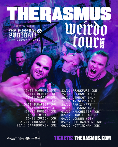 THE RASMUS – new songs & tour dates – Markus' Heavy Music Blog